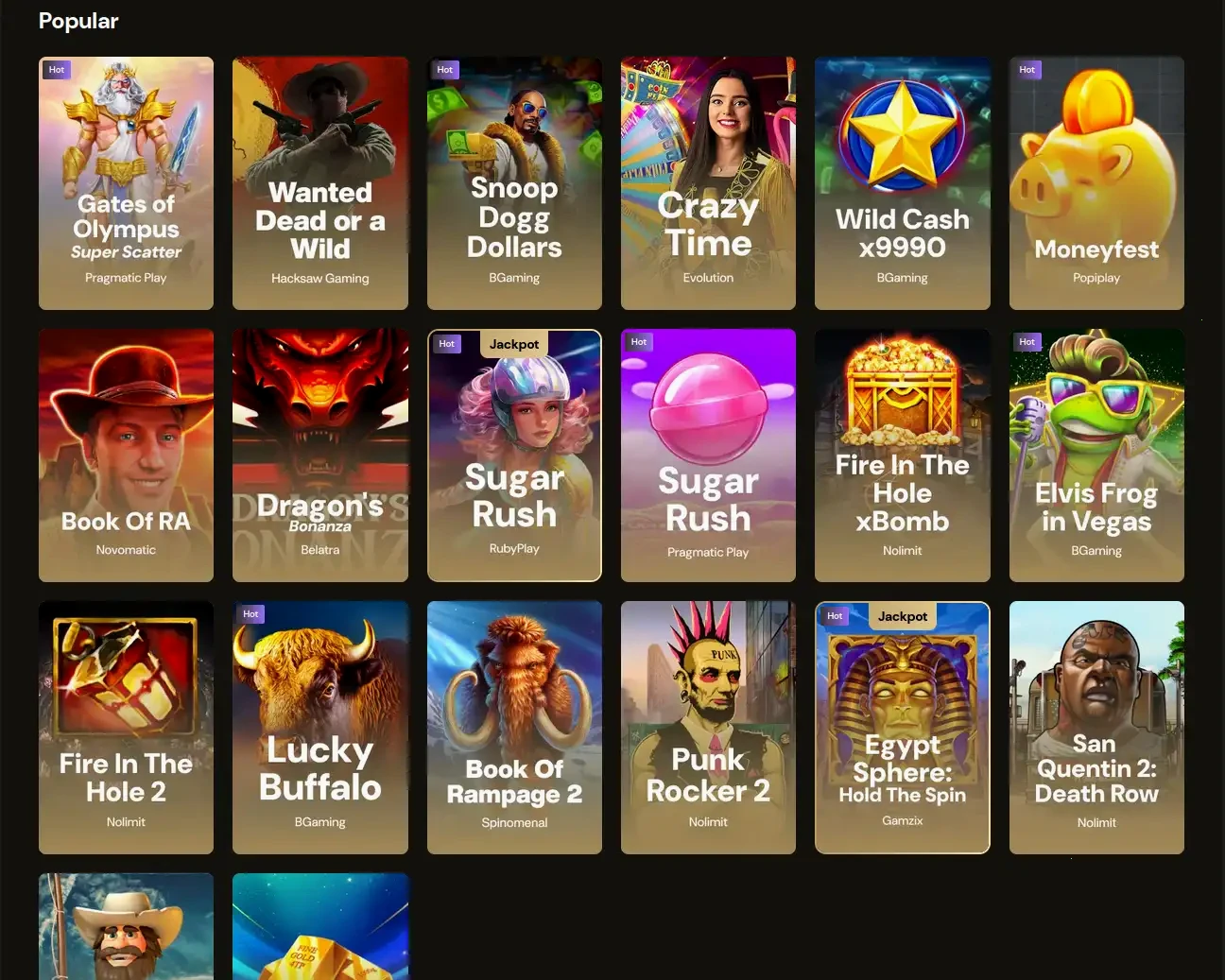 Canplay Casino login screen on mobile device